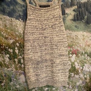 Kendall and Kylie knit tank top